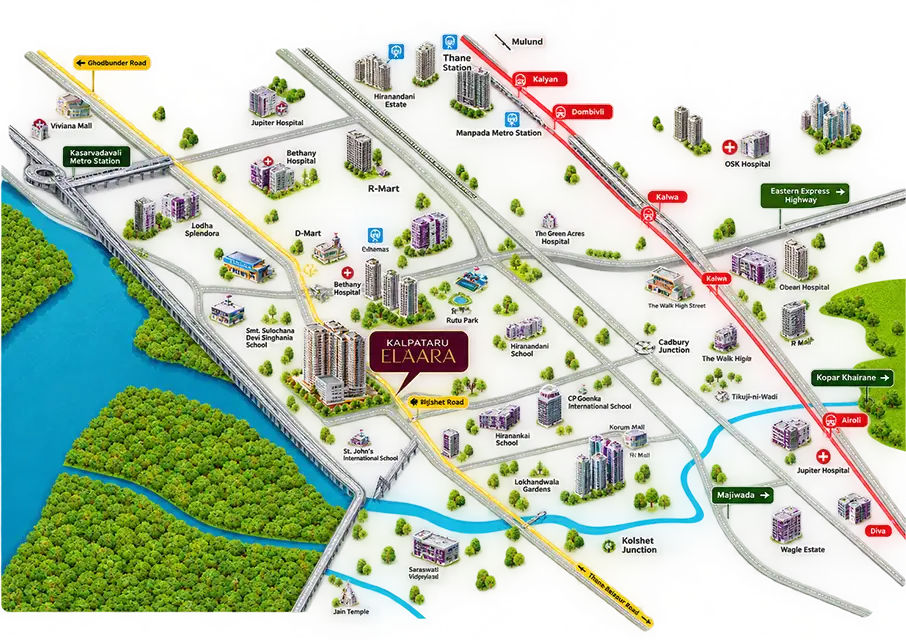 Kalpataru Goregaon Connectivity