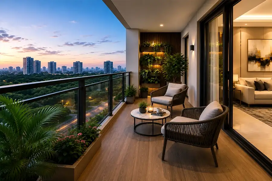 Kalpataru New Launch Goregaon West Balcony